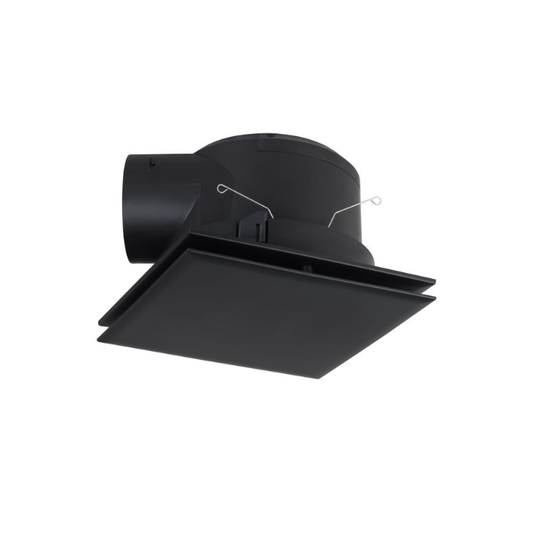 Samba Square Exhaust Fan- Black (Square)