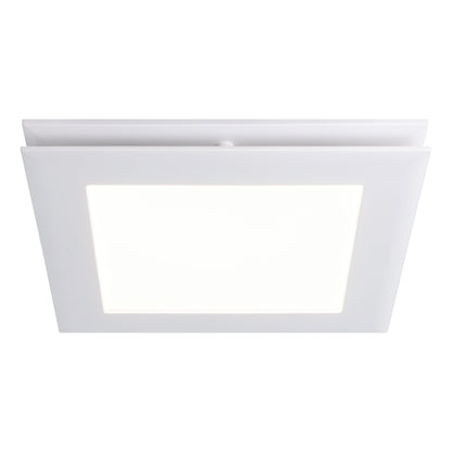 Samba Square Exhaust Fan With Led Light- White (Square)