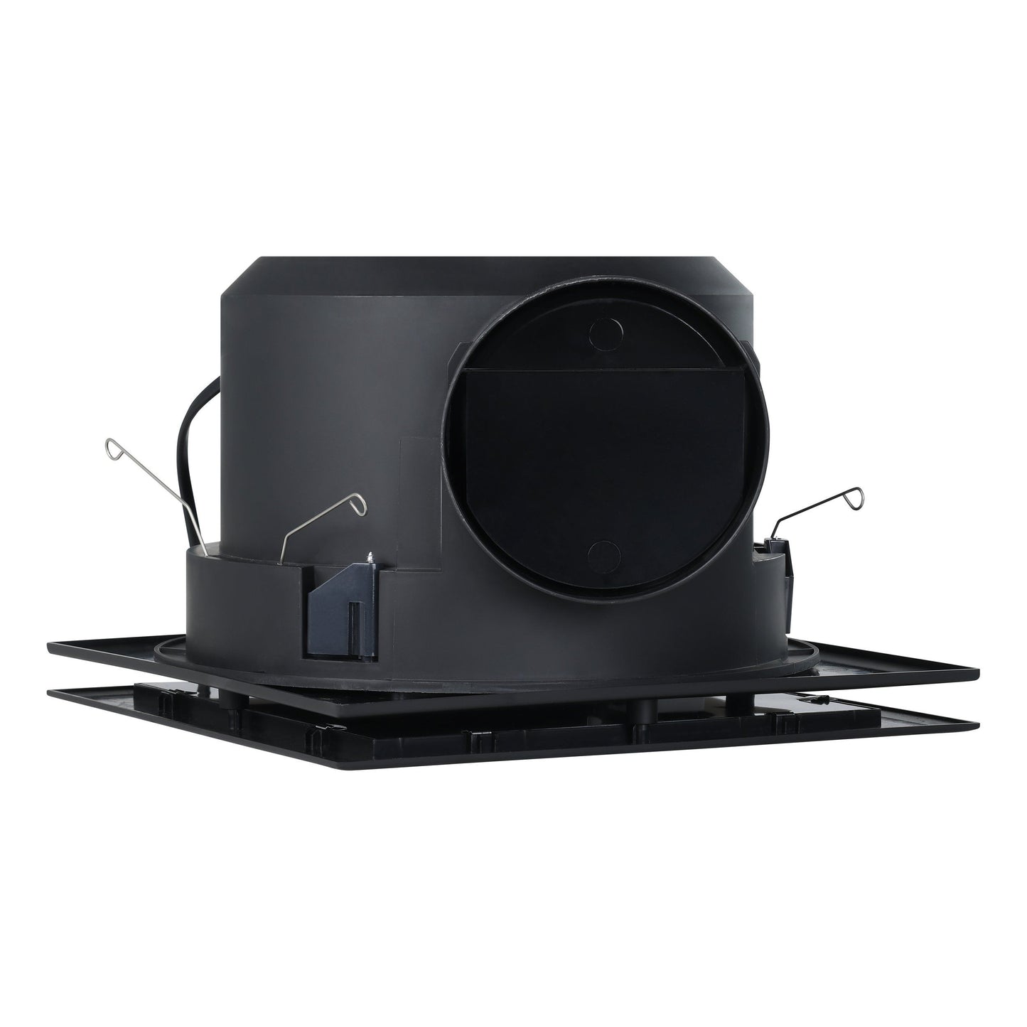 Samba Square Exhaust Fan With Led Light- Black (Square)