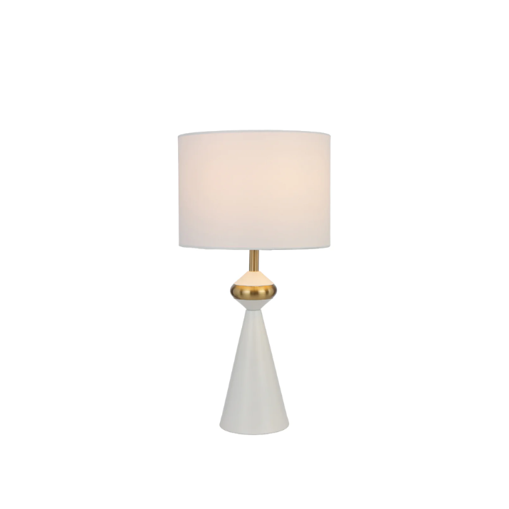 Satillo Table Lamp- White