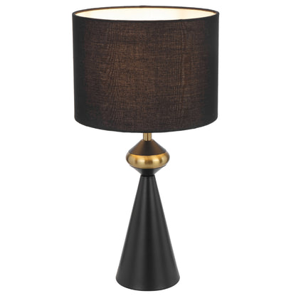 Satillo Table Lamp- Black