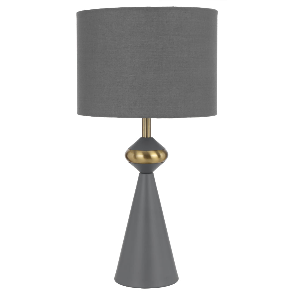 Satillo Table Lamp- Grey
