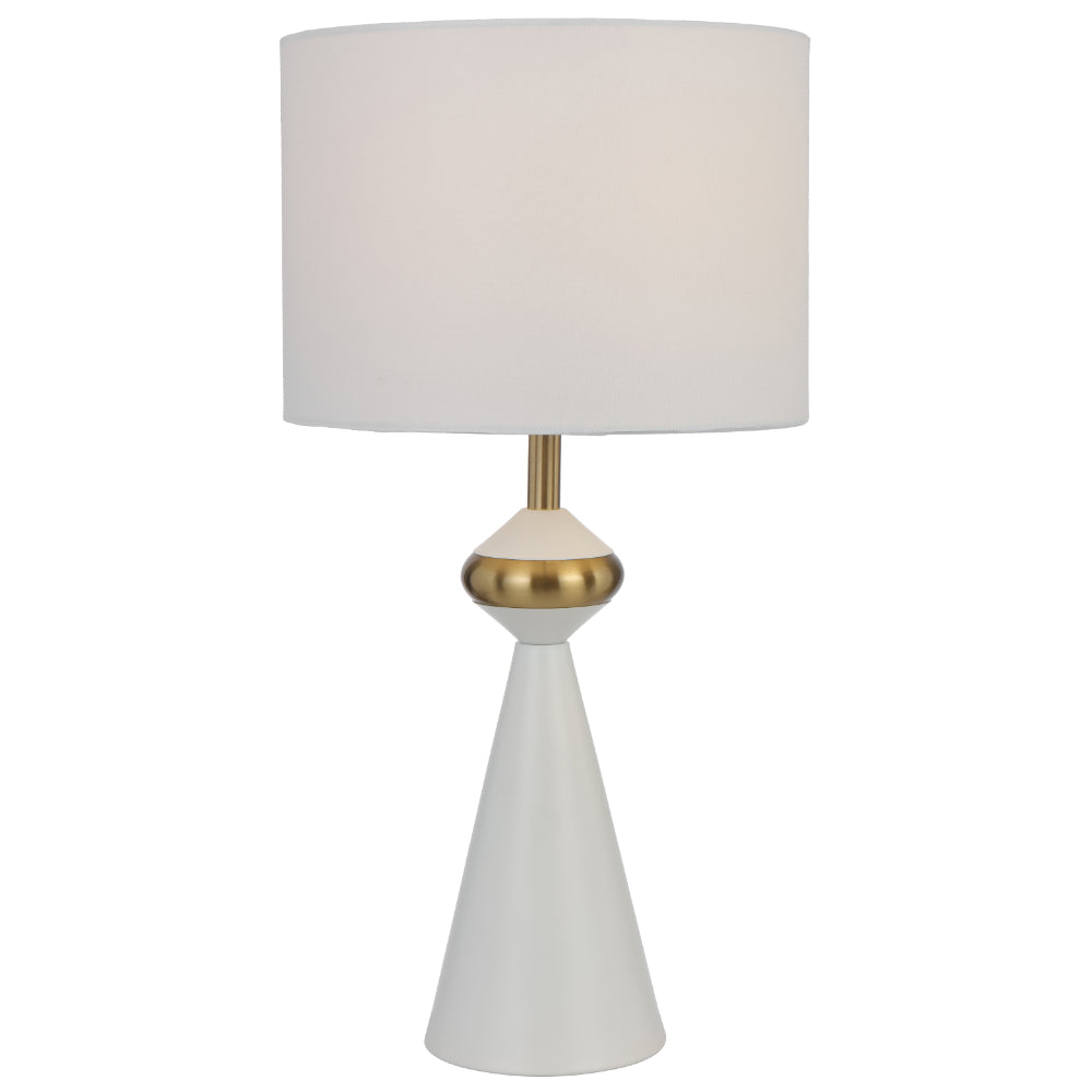 Satillo Table Lamp- White