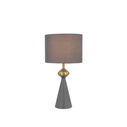 Satillo Table Lamp- Grey