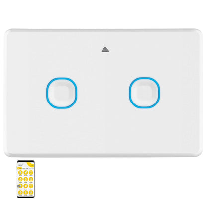 Ikuü Smart Wi-Fi Double 2-Way Switch