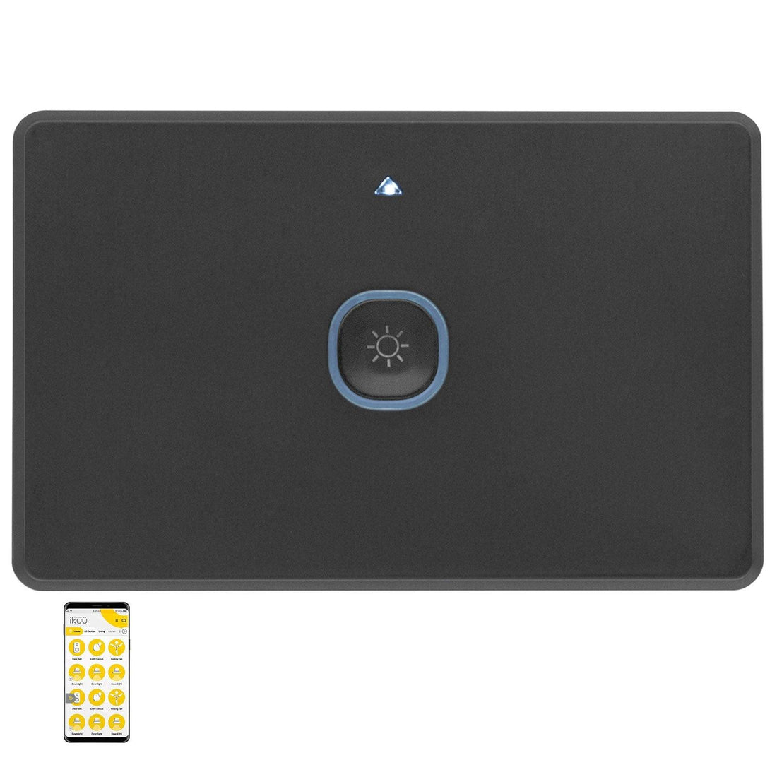 Ikuü Smart Zigbee Light Dimmer Switch - Black