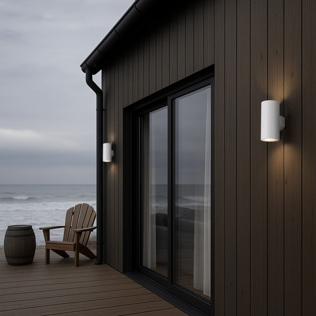 STINA Up-Down Exterior LED Wall Light - White