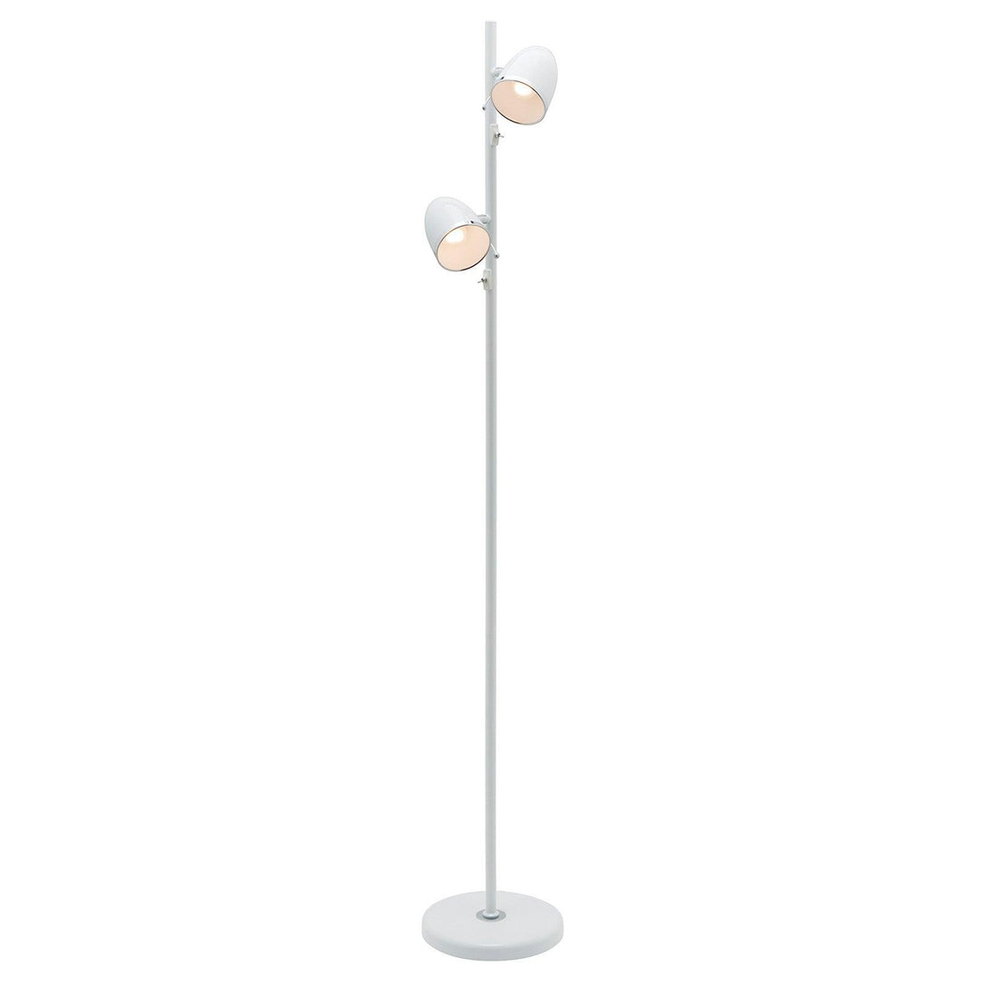 Sara 2 Light Floor Lamp - White
