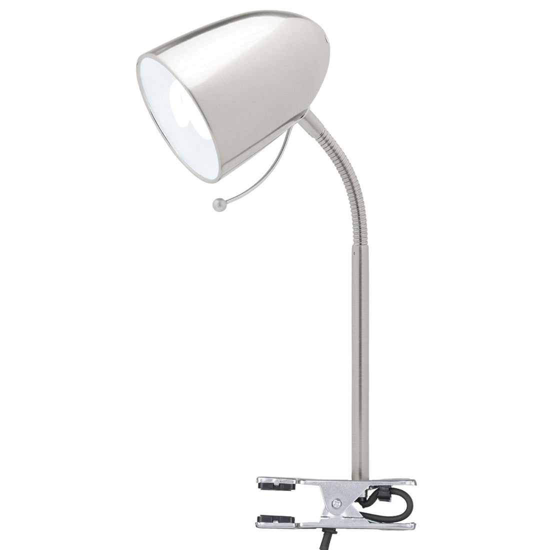 Sara Clamp Lamp - Brushed Chrome