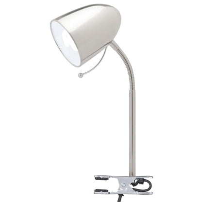Sara Clamp Lamp - Brushed Chrome