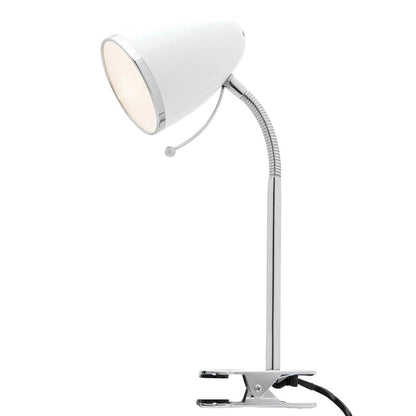 Sara Clamp Lamp - White