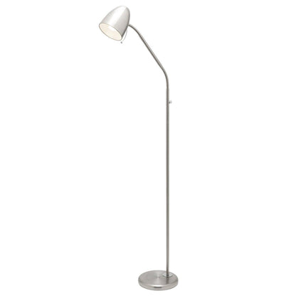 Sara Floor Lamp - Brushed Chrome