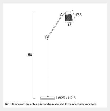 CADENA Floor Lamp - Black