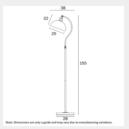 BREVIK Floor Lamp - Black