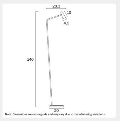 BEXLEY Floor Lamp - Black