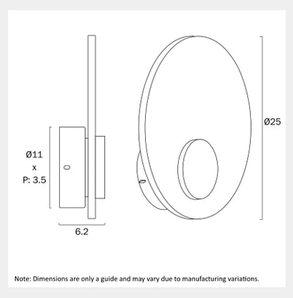 FIORA Exterior Wall Light - Beige/Frost