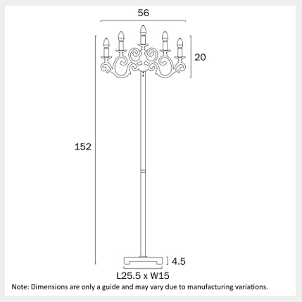 EMPORIA Floor Lamp - Black