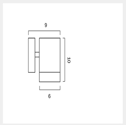 RIVA Single Exterior Wall Light