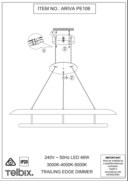Ariva 106 Pendant Light