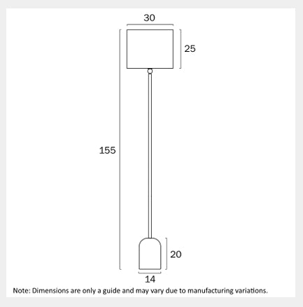 LIVIA Floor Lamp - Beige