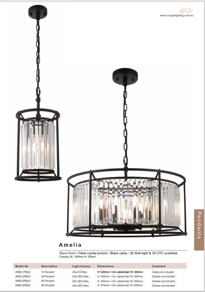 Amelia 1lt Pendant