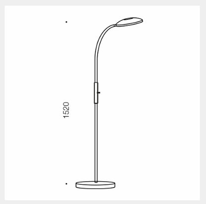 VERIK Floor Lamp - White