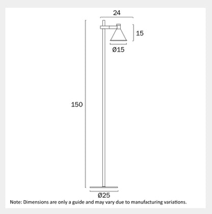 ROSNER Floor Lamp - Black