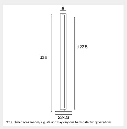 SERANO II LED Floor Lamp - Gold