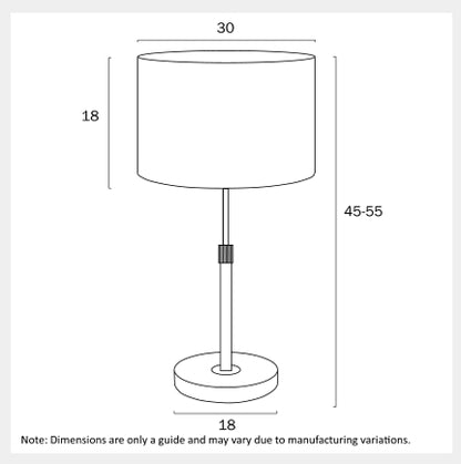 PLACIN Table Lamp - Antique Gold
