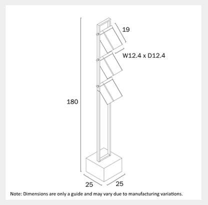 OSADA Floor Lamp - Wood/Black