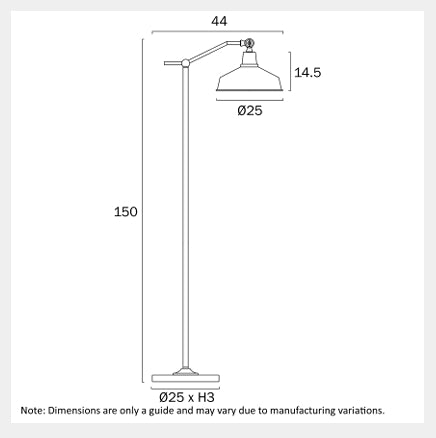 KYLAN Floor Lamp - Black