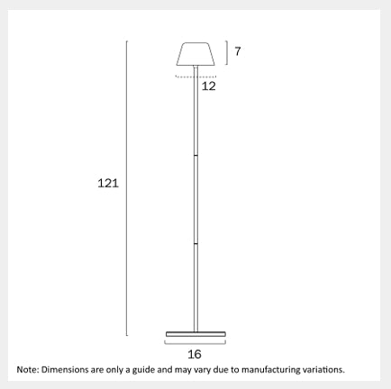 BRIANA Floor Lamp - Green