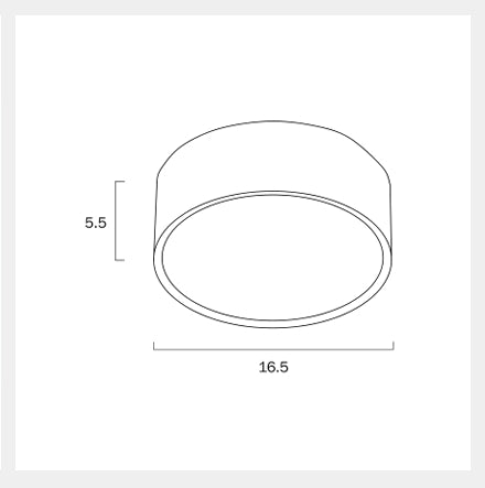 NARA LED Surface Mounted Downlight Dimmable - White