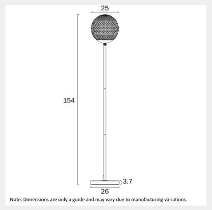 ELWICK Floor Lamp - Green