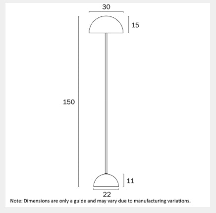 FERUM Floor Lamp - Black
