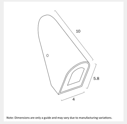 ELGIN 24V Exterior Step Wall Light - Corten