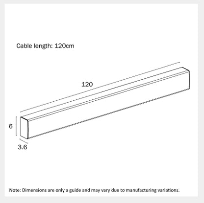 ANKA 120CM LED Batten Ceiling Light - White