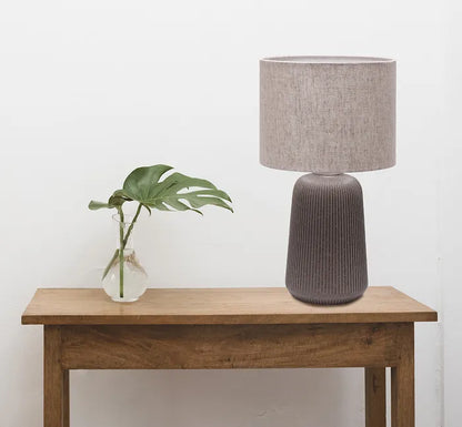 Serena Table Lamp - Grey