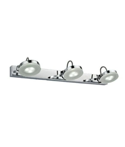 SEATTLE: City Series LED Interior Adjustable Medium Bar Chrome Wall Light - 3 Light