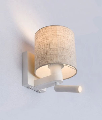BRIGHTON: City Series E27 Interior Wall Lamp With Adjustable LED Reading Light - 3000K