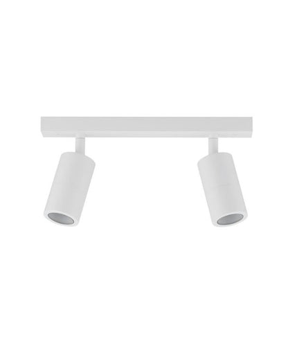 GU10 Exterior Adjustable Head Bar Lights (White) IP44 - 2 Bar