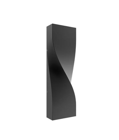 GIROTRI: Exterior LED Tri-CCT Surface Mounted Up/Down Twist Wall Lights IP65 - Dark Grey