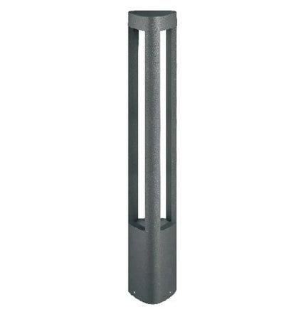 LED Surface Mounted Grey Bollard Lights IP54 - 3 Sections