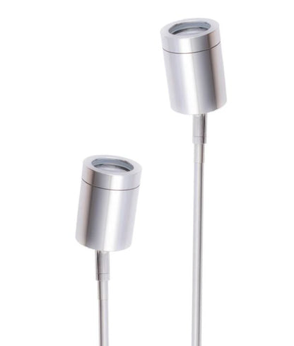 MR16 Single Adjustable Head Garden Spike Lights IP65 - Stainless Steel 316 Grade