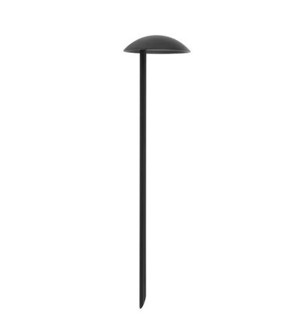 MESTOLO: Exterior 12V LED Garden Fixed Anti-Glare Spike Lights IP65 - Matte Black
