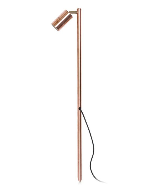MR16 Garden Spike Lights Single Adjustable IP65 - Copper