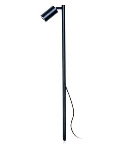 MR16 Garden Spike Lights Single Adjustable IP65 - Black