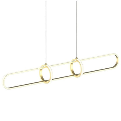 Odin 1Lt LED Pendant - Brass