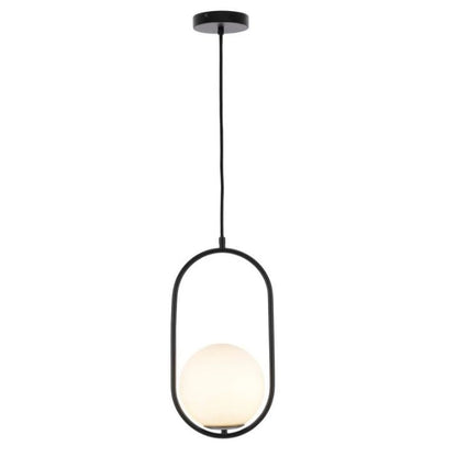 Ava 1Lt Pendant Light - Black