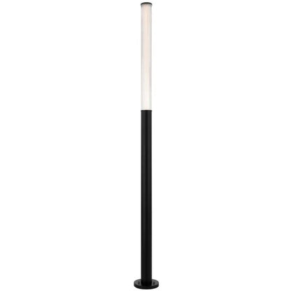 GEVET 230CM Exterior LED Bollard Light - Black